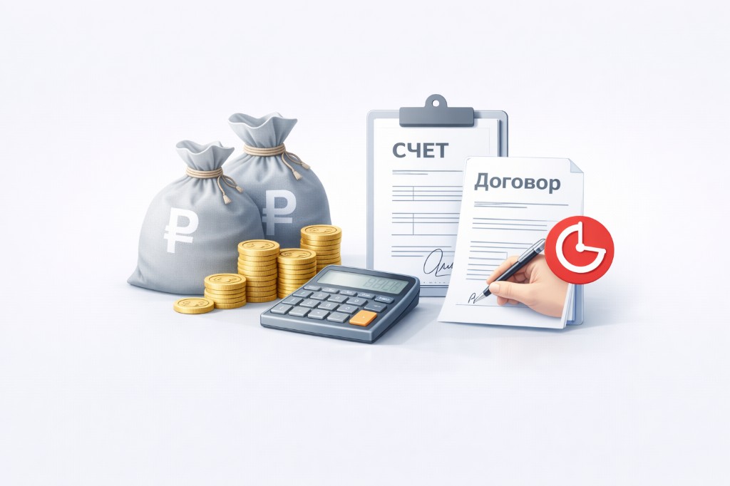 Оплата и отсрочка: договор, счёт и финансовые условия